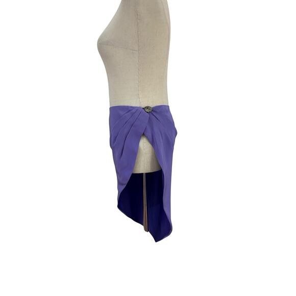 Vtg 80s Utah Tailoring Designer Skirt Suit Pastel Brocade Purple Business Event - Picture 14 of 16